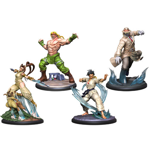 Street Fighter Miniatures Game: Character Pack 2 - 3rd Strike