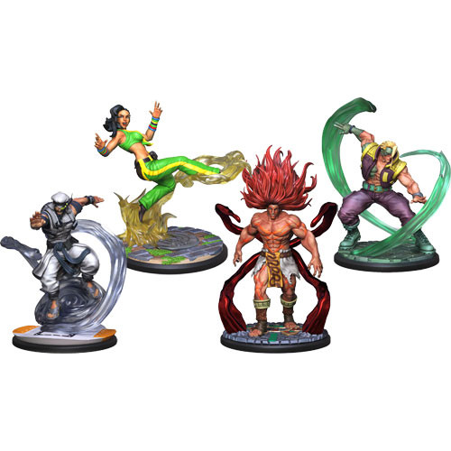 Street Fighter Miniatures Game: Character Pack 4 - SF V