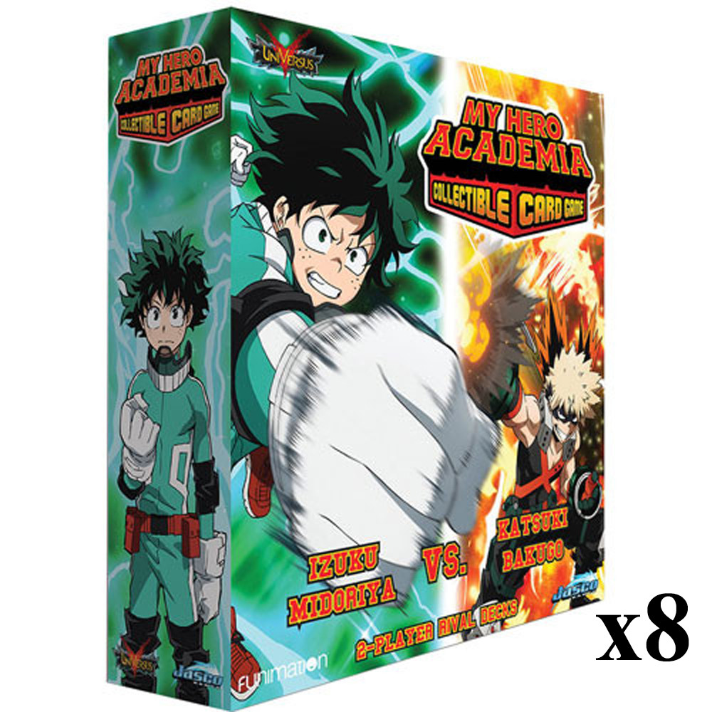 My Hero Academia CCG Rival Decks Izuku Midoriya vs Katsuki Bakugo CASE