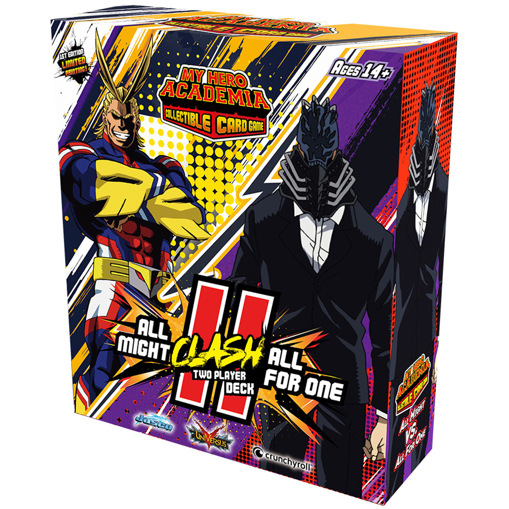 My Hero Academia CCG: All Might vs All For One 2 Player Clash Deck