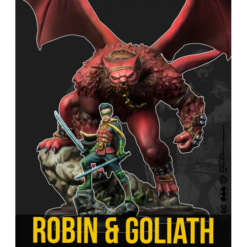 Batman Miniatures Game: Robin & Goliath (2)