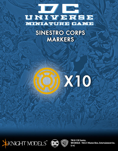 DC Universe Miniatures Game: Sinestro Corps Markers