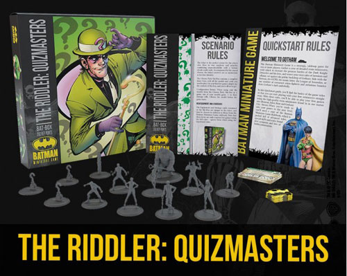 Batman Miniatures Game: The Riddler - Quizmasters Bat-Box (9)