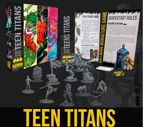 Batman Miniatures Game: Teen Titans Bat-Box (10)