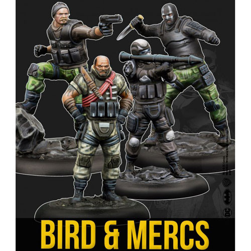 Batman Miniatures Game: Bird & Mercs (4)