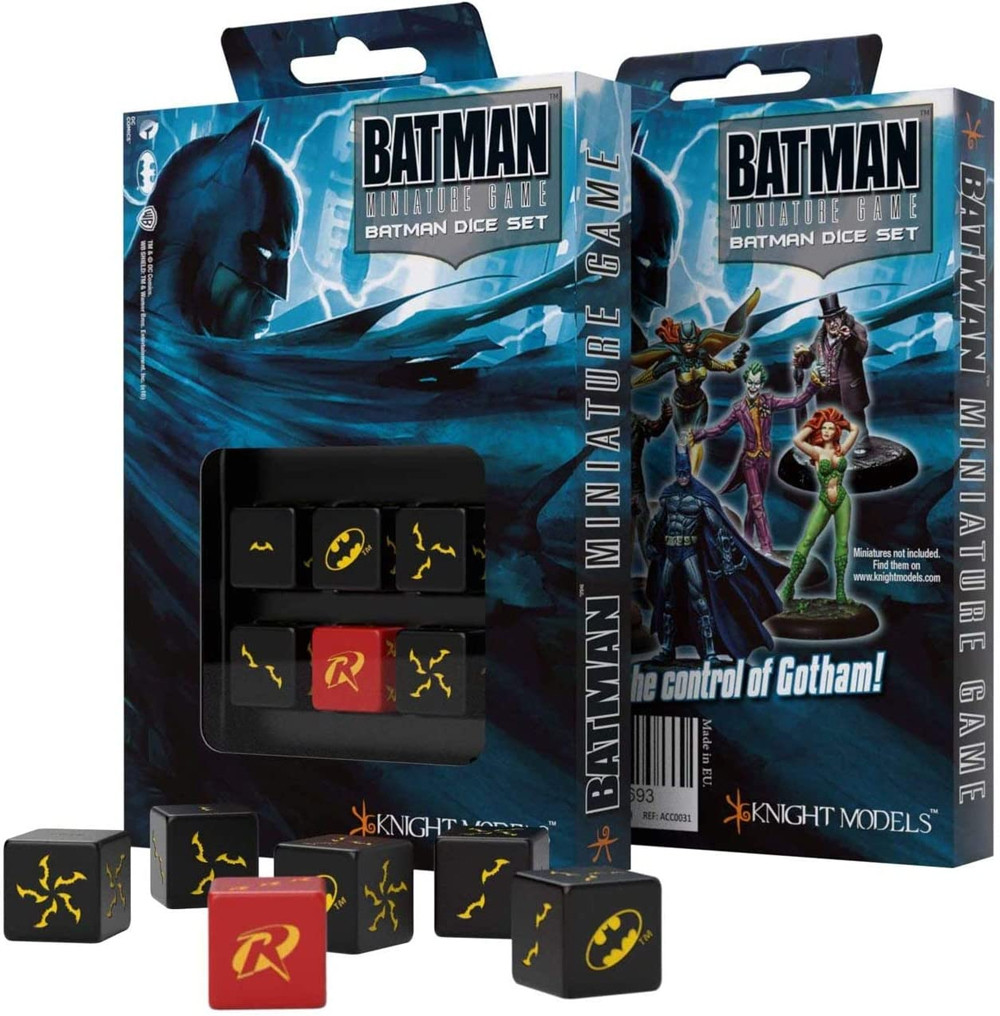 Batman Miniature Game: Batman Dice Set (6)
