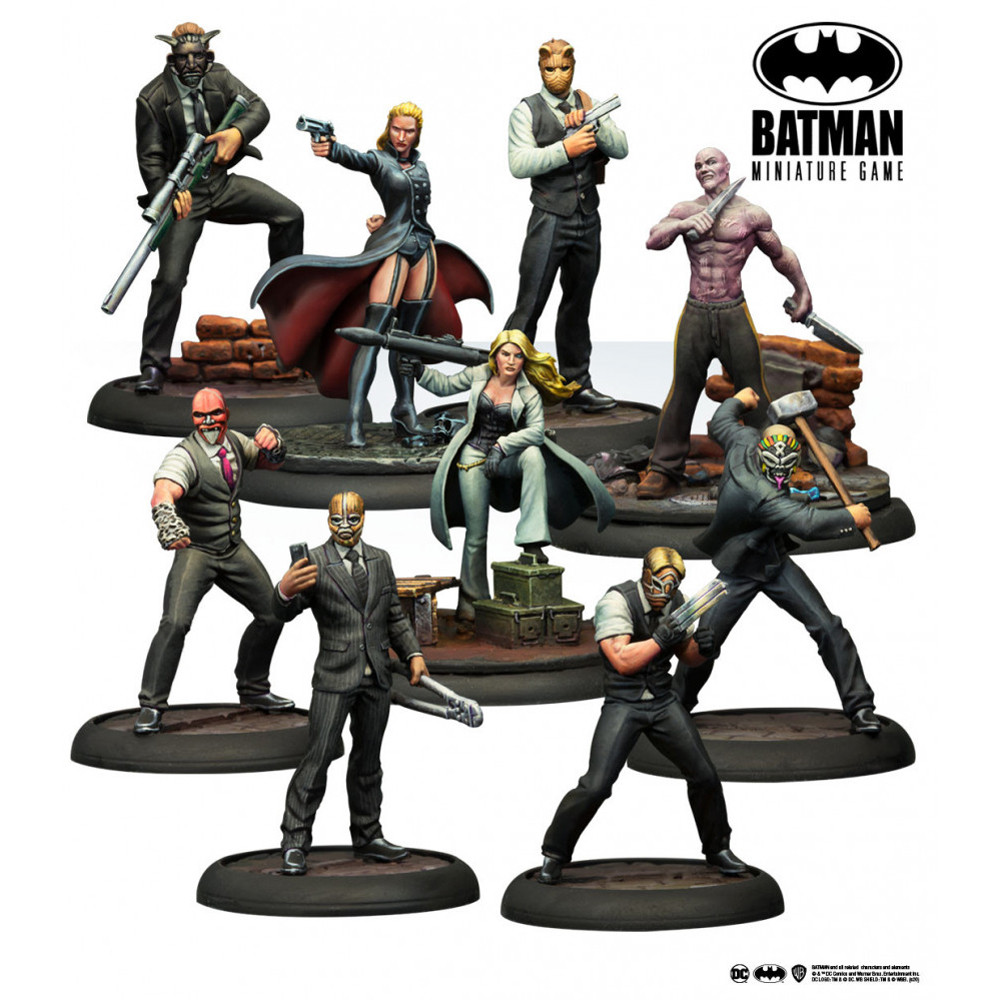 Batman Miniature Game: Organized Crime Pain & Money | Tabletop Miniatures |  Miniature Market