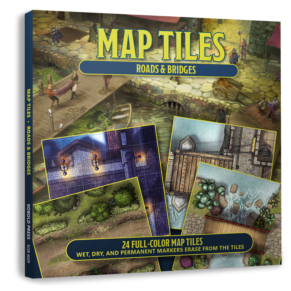 Map Tiles: Roads & Bridges (Preorder)