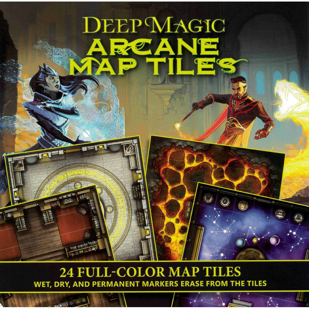 Deep Magic: Arcane Map Tiles