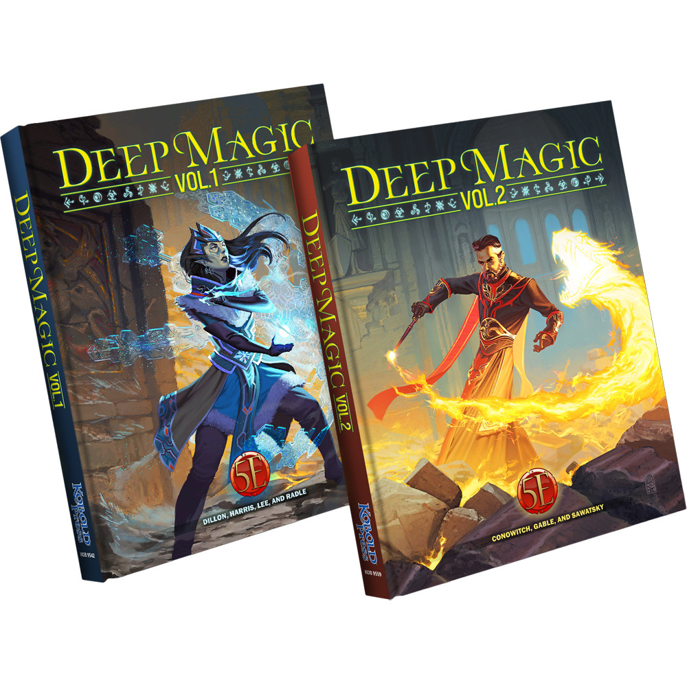 Deep Magic: Vol 1 & 2 Gift Set (D&D 5E Compatible)