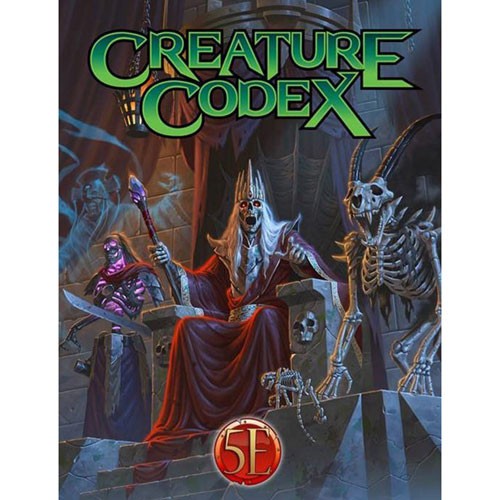Creature Codex (D&D 5E Compatible) (Hardcover)