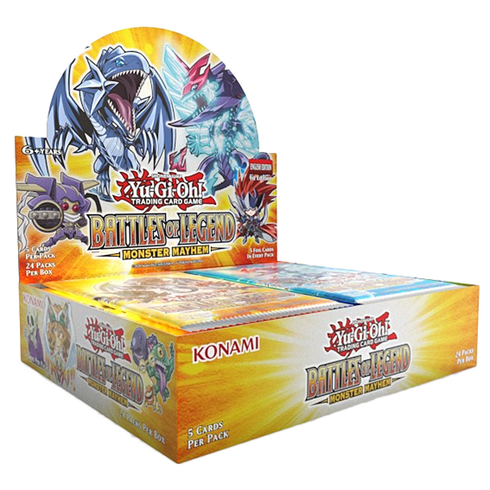 Yu-Gi-Oh TCG: Battles of Legend: Monster Mayhem - Booster Box (24) (Preorder)