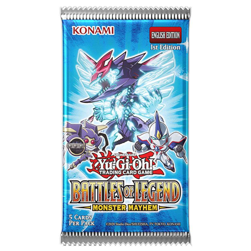 Yu-Gi-Oh TCG: Battles of Legend: Monster Mayhem - Booster Pack