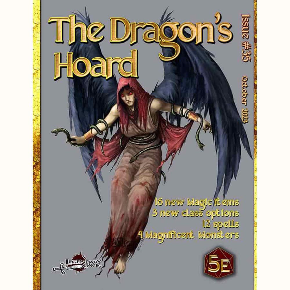 The Dragon's Hoard #35 (D&D 5E Compatible)