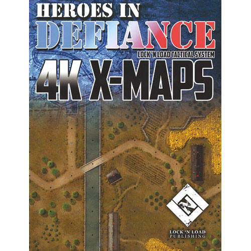 Lock 'n Load Tactical: Heroes in Defiance - 4K X-Maps