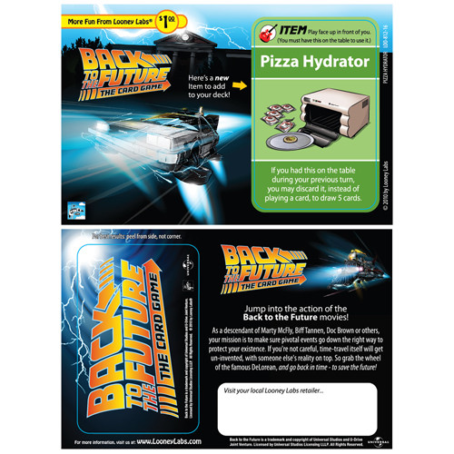 Back to the Future: The Card Game - Pizza Hydrator Promo Card