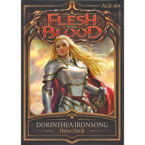 Flesh Blood Tcg Welcome To Rathe Hero Deck Dorinthea Ironsong Board Games Miniature Market