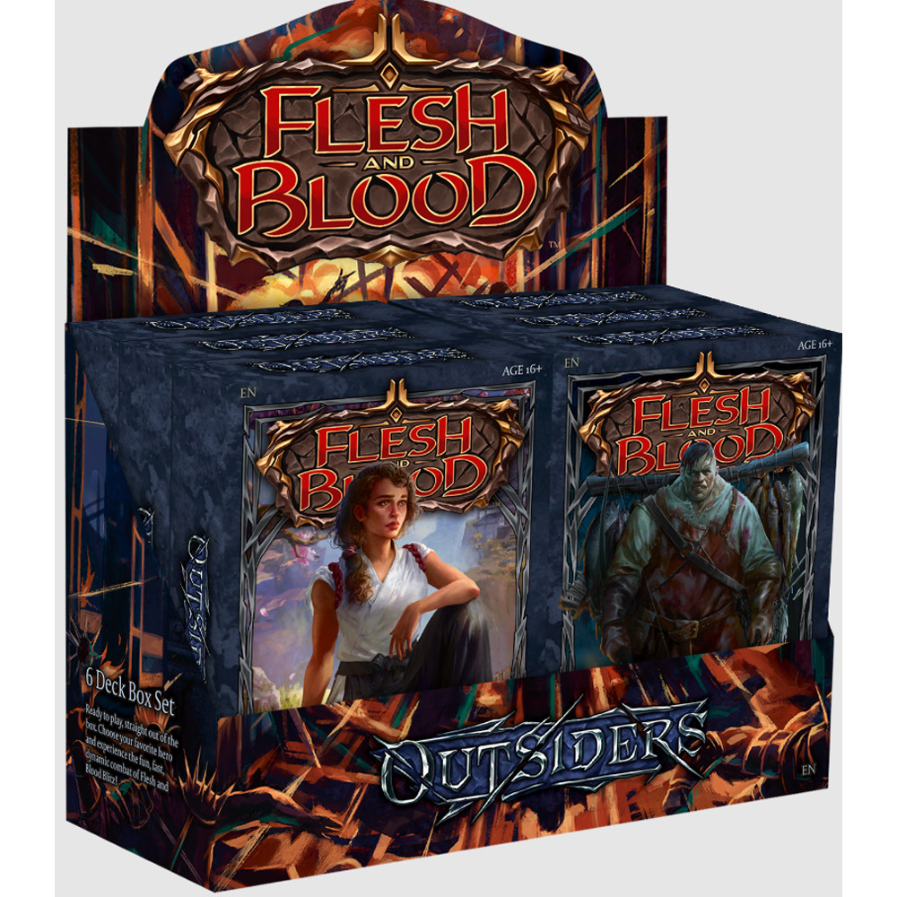 Flesh & Blood TCG: Outsiders - Blitz Deck Set (6)