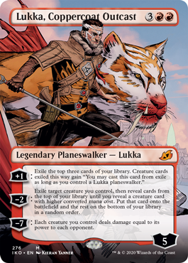 Magic The Gathering Lukka Coppercoat Outcast Ikoria Lair Of