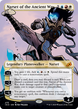 Magic The Gathering Narset Of The Ancient Way Ikoria Lair Of