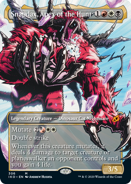 Magic The Gathering Snapdax Apex Of The Hunt Ikoria Lair Of