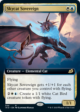 Magic The Gathering Skycat Sovereign Ikoria Lair Of Behemoths