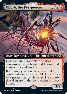 Magic The Gathering Obosh The Preypiercer Ikoria Lair Of