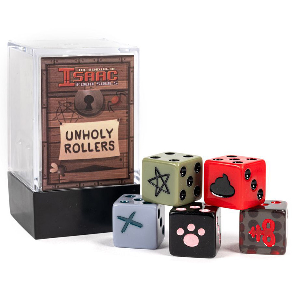 The Binding of Isaac: Four Souls 2E - Unholy Rollers Dice (Preorder)