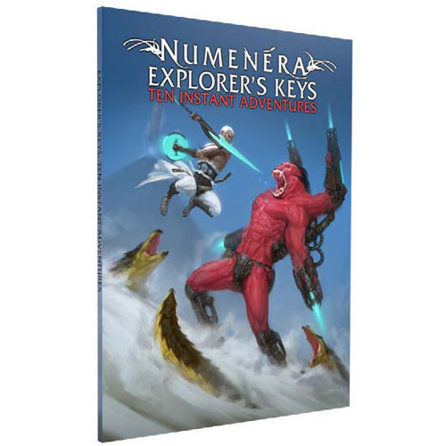 Numenera RPG: Explorer's Keys - Ten Instant Adventures (Softcover)