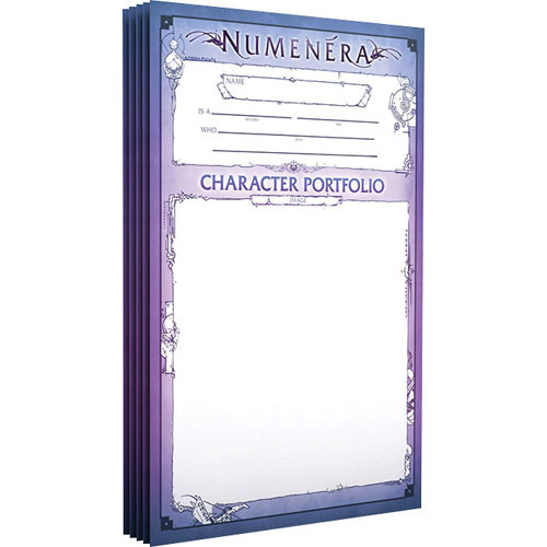 Numenera RPG: Character Portfolios (5)