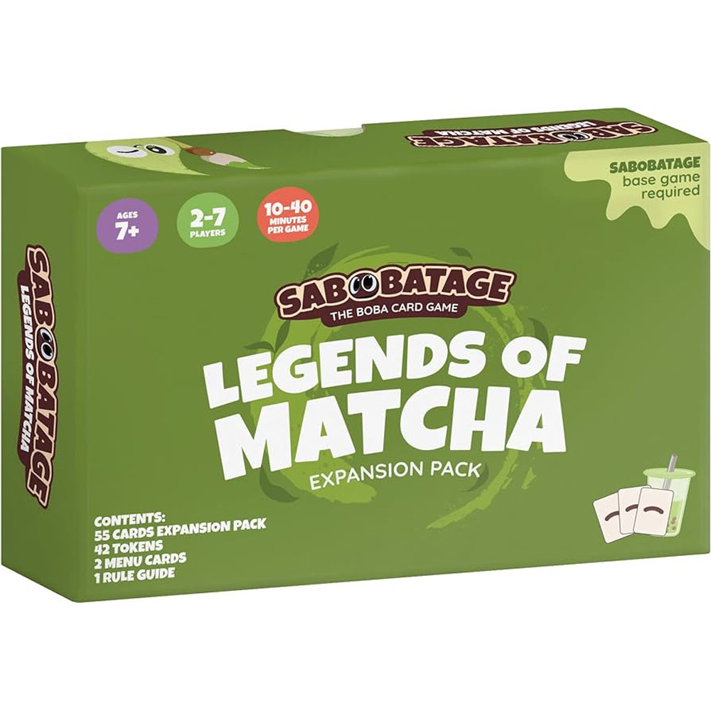 SaBOBAtage: Legends of Matcha Expansion