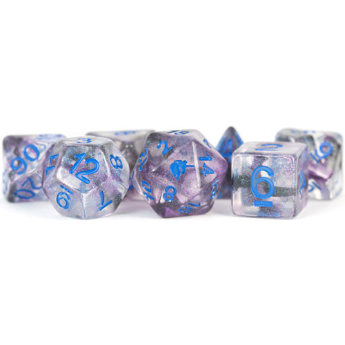 Metallic Dice Games: 16mm Polyhedral Set - Unicorn - Stellar Storm (7)