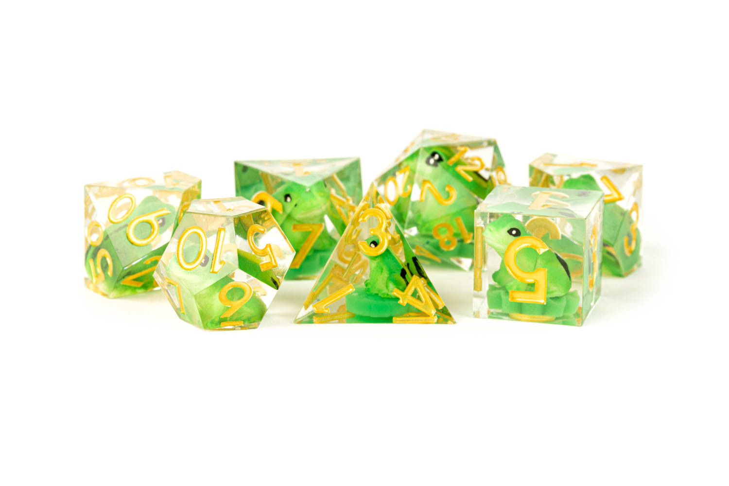 Sharp-Edge Polyhedral Set: Frog (7)