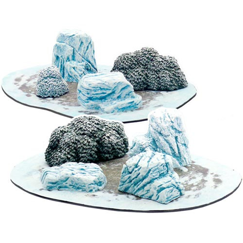 Monster Painted Scenery: Snowy Ice Fields