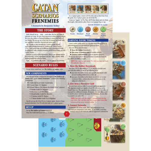 Catan Scenarios: Frenemies of Catan Expansion