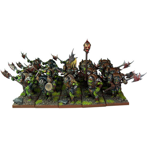 Kings of War 3E: Orc Greatax Regiment