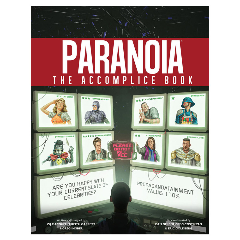 Paranoia RPG: The Accomplice Book