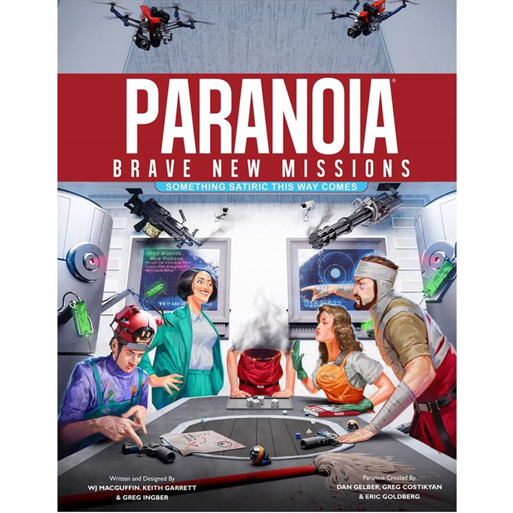 Paranoia RPG: Brave New Missions - Something Satiric This Way Comes