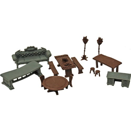 Tables and chairs Terrain Crate 