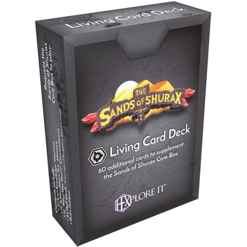 HEXplore It: The Sands of Shurax - Living Card Deck