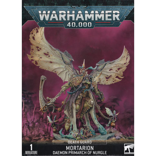 Warhammer 40K: Death Guard Daemon Primarch Mortarion, Table Top Miniatures