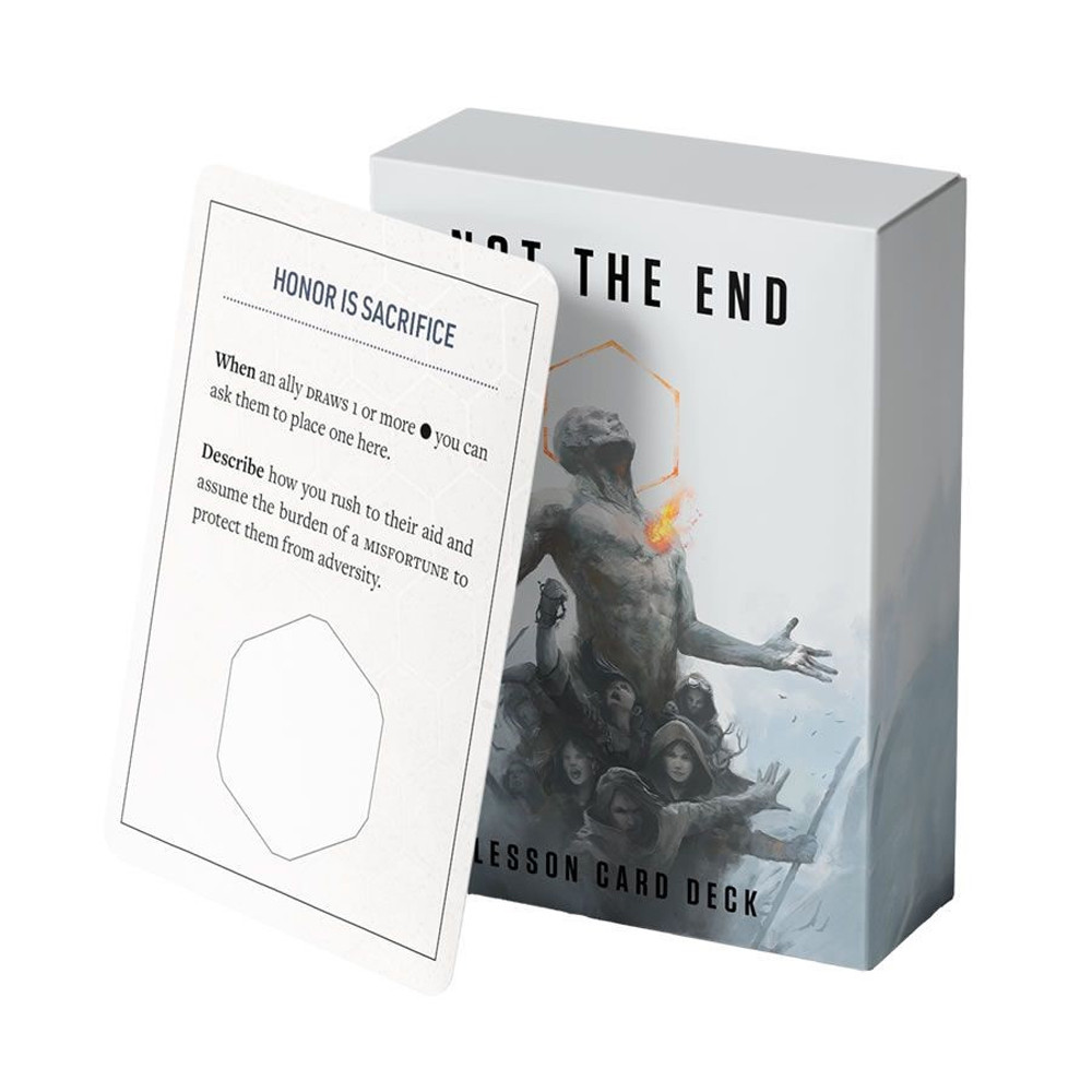 Not the End RPG: Lesson Card Deck