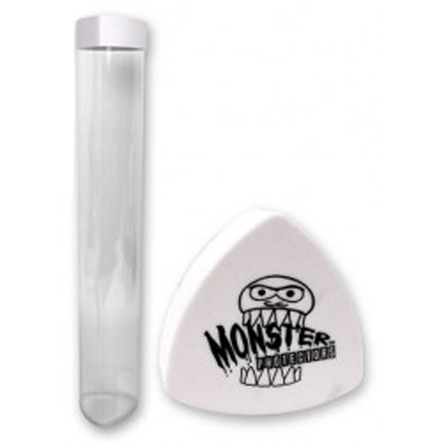 Monster Protectors Prism Playmat Tube: Clear w/ White Cap