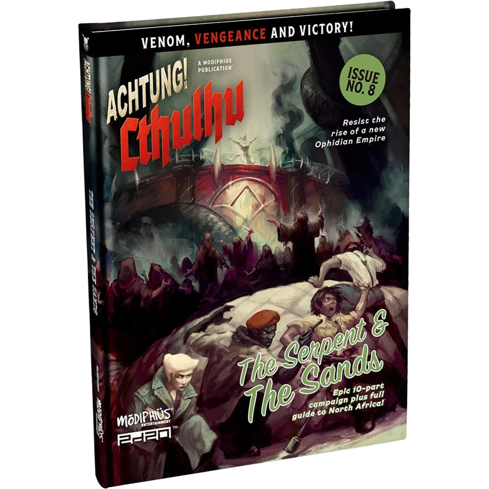 Achtung! Cthulhu RPG: The Serpent & The Sands