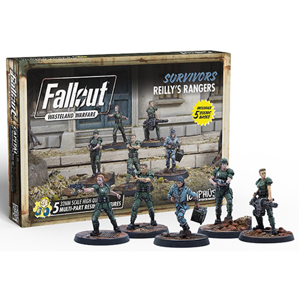 Fallout: Wasteland Warfare - Survivors: Reilly's Rangers | Tabletop ...