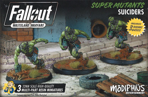Fallout: Wasteland Warfare - Super Mutants Suiciders