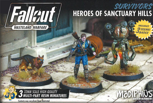 Fallout: Wasteland Warfare - Survivors Heroes of Sanctuary Hills
