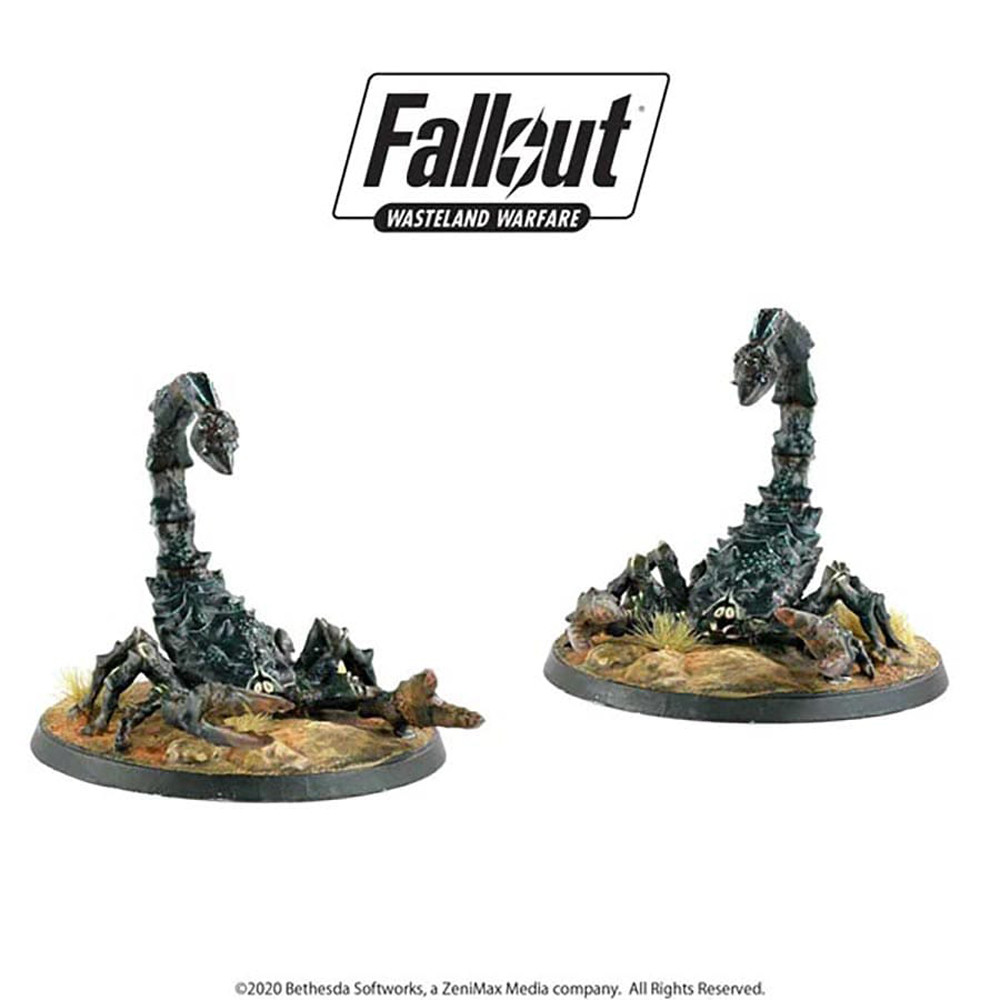 Fallout Wasteland Warfare: Creatures - Radscorpions