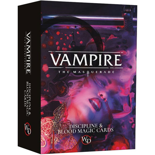 Vampire: The Masquerade 5E RPG - Discipline & Blood Magic Cards