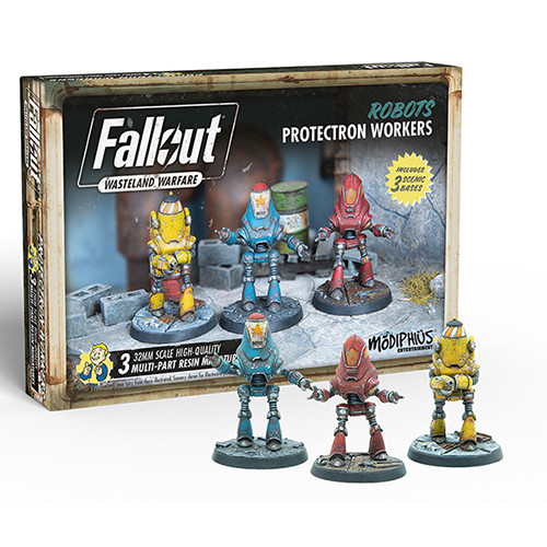 Fallout: Wasteland Warfare - Robots Protectron Workers